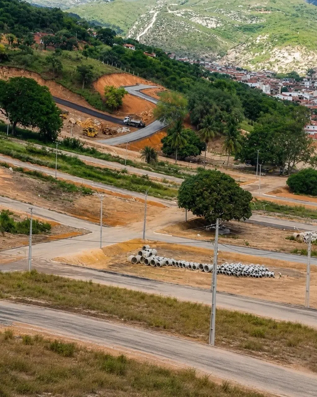 Implantação do Loteamento Residencial Morro do Ouro – Jacobina-BA