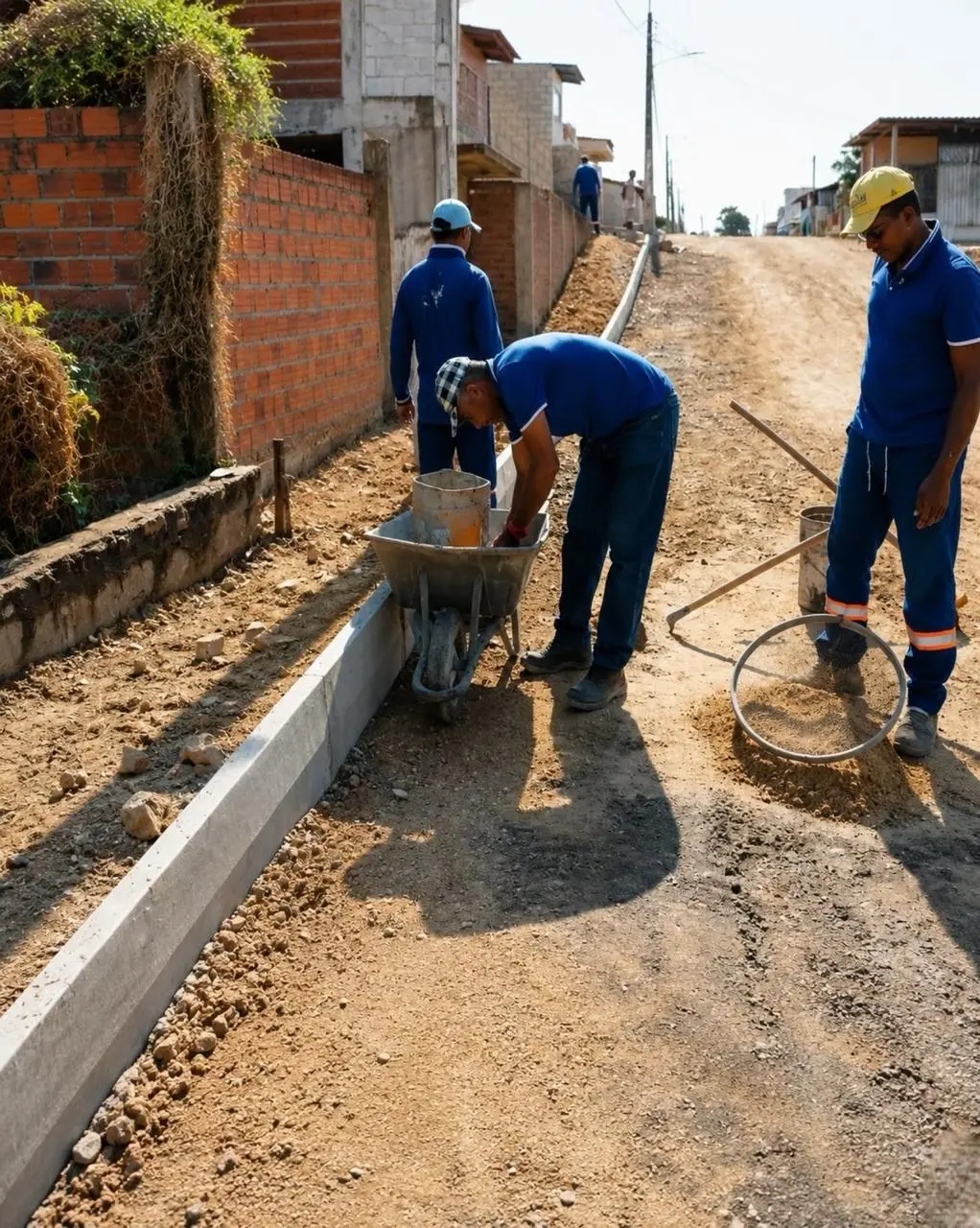 Pavimentação e drenagem da Rua Humaitá, Jequié-BA